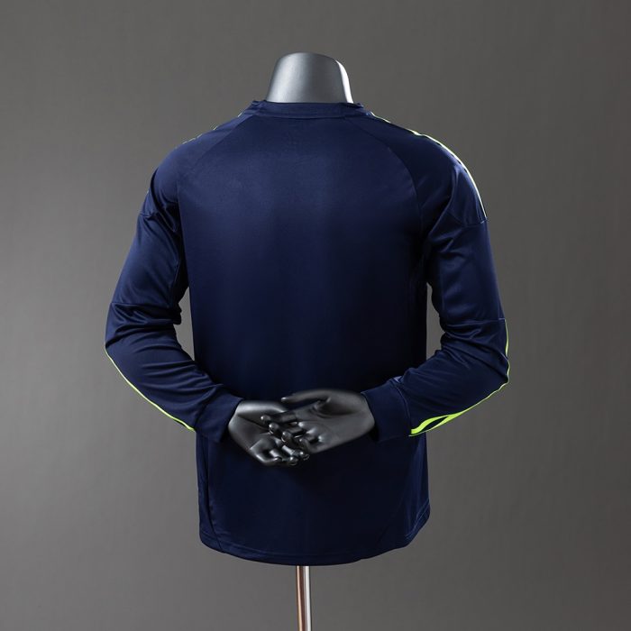 Real Madrid 12/13 Away Long Sleeve Player Version Retro Jersey - 图片 8