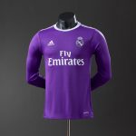 Real Madrid 16/17 Away Long Sleeve Player Version Retro Jersey