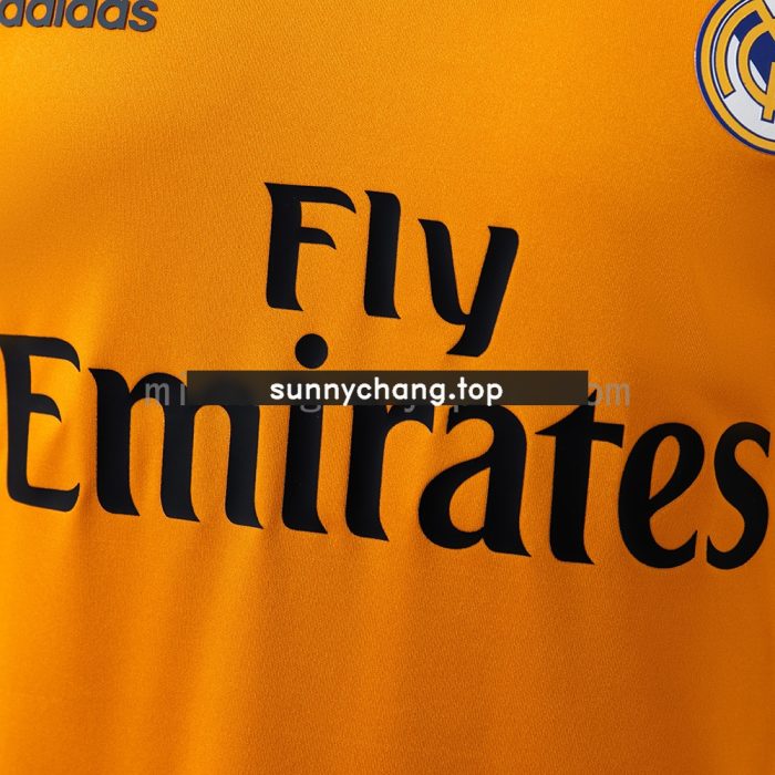 Real Madrid 13/14 Third Away Long Sleeve Player Version Retro Jersey - 图片 6
