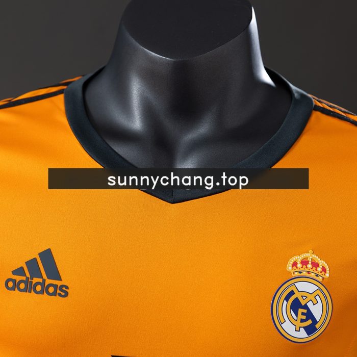Real Madrid 13/14 Third Away Long Sleeve Player Version Retro Jersey - 图片 7