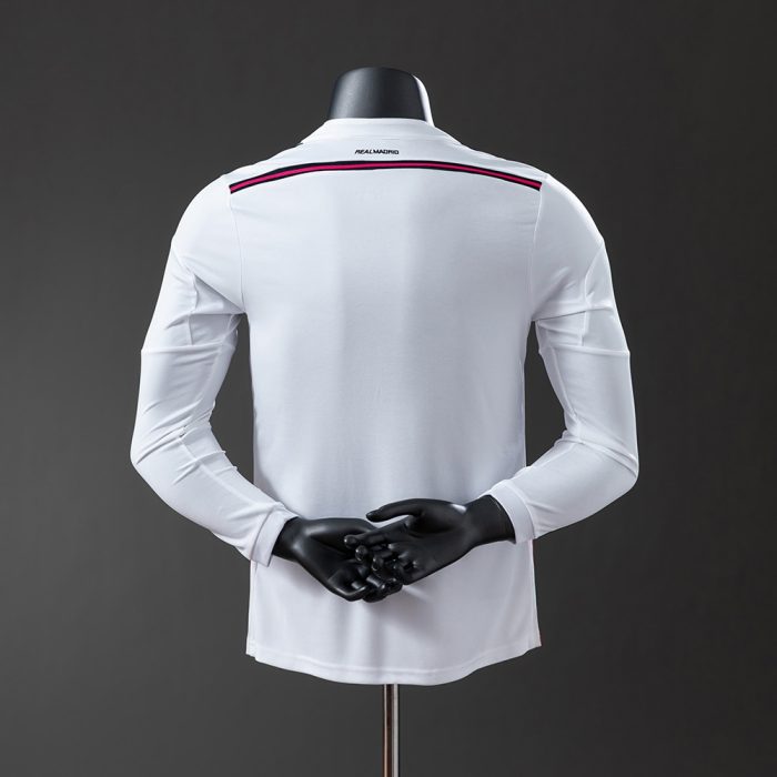 Real Madrid 14/15 Home Long Sleeve Player Version Retro Jersey - 图片 8