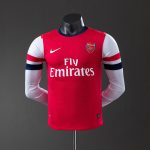 Arsenal 12/13 Home Long Sleeve Player Version Retro Jersey
