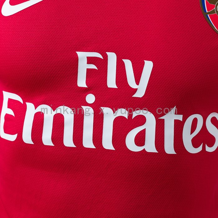 Arsenal 12/13 Home Long Sleeve Player Version Retro Jersey - 图片 6