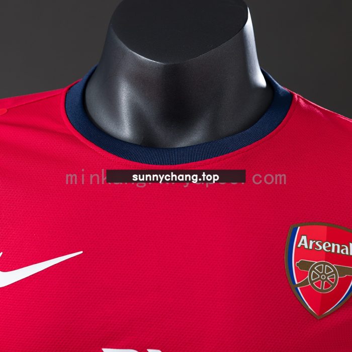 Arsenal 12/13 Home Long Sleeve Player Version Retro Jersey - 图片 7