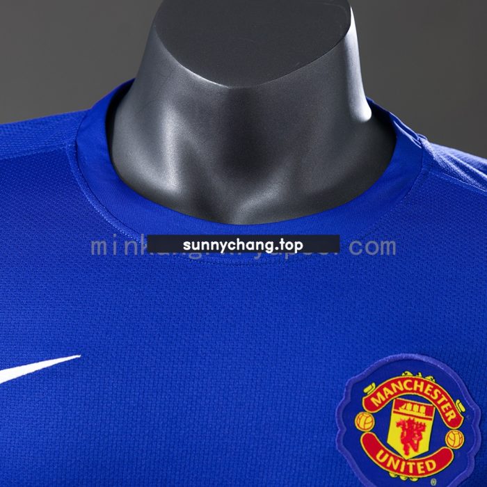 M-U 08/09 Third Away Long Sleeve Player Version Retro Jersey - 图片 7