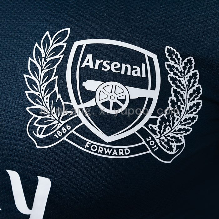 Arsenal 11/12 Away Long Sleeve Player Version Retro Jersey - 图片 5