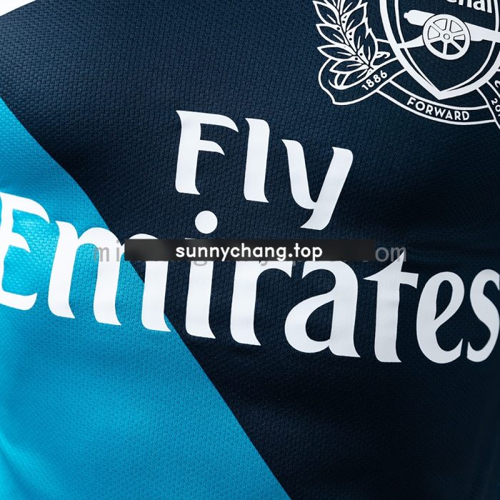 Arsenal 11/12 Away Long Sleeve Player Version Retro Jersey - 图片 6