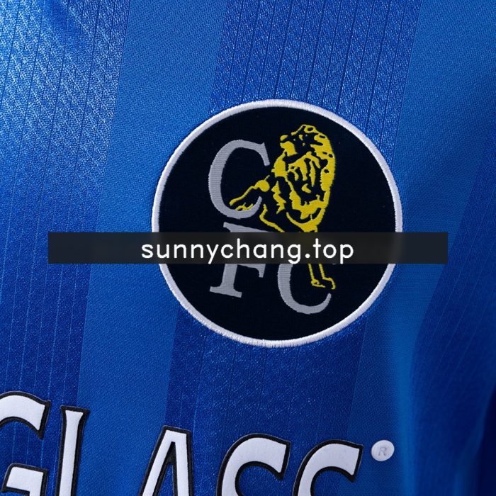 Chelsea 97/99 Home Long Sleeve Retro Jersey - 图片 4