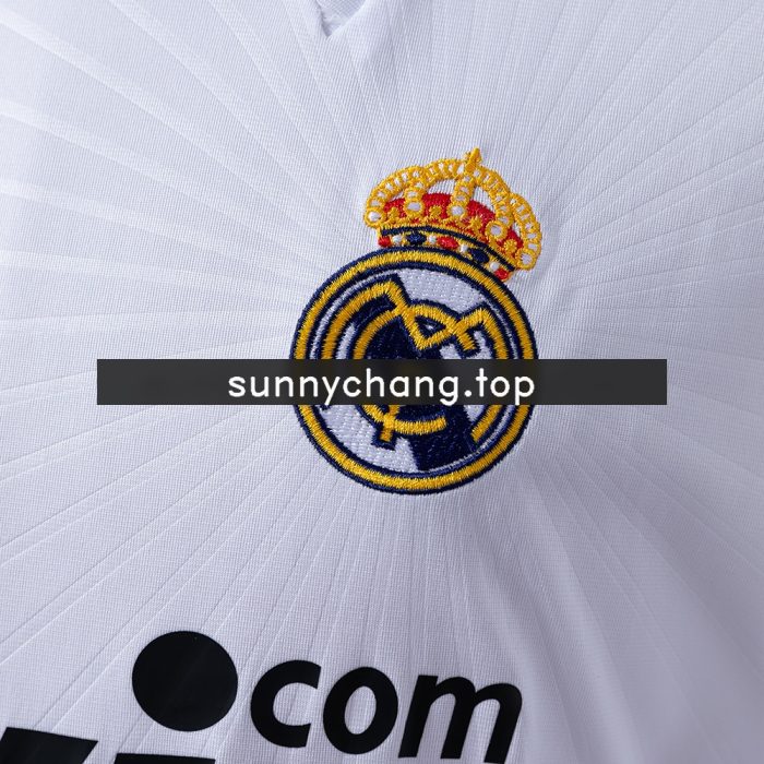 Real Madrid 10/11 Home Long Sleeve Retro Jersey - 图片 5