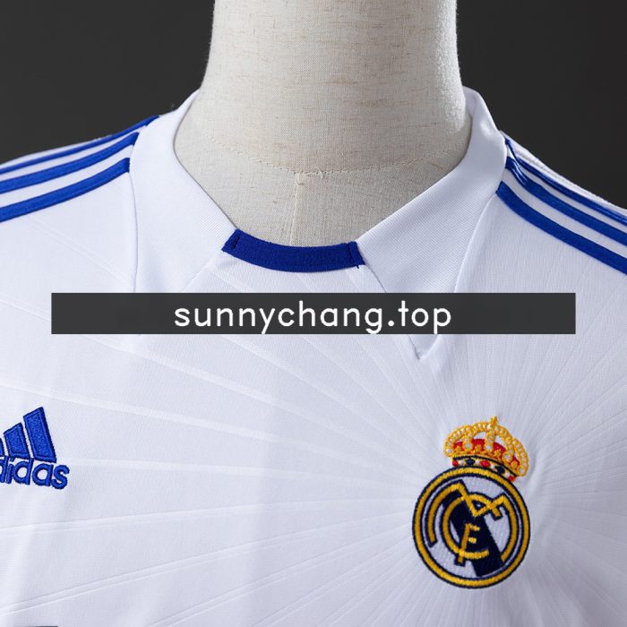 Real Madrid 10/11 Home Long Sleeve Retro Jersey - 图片 7