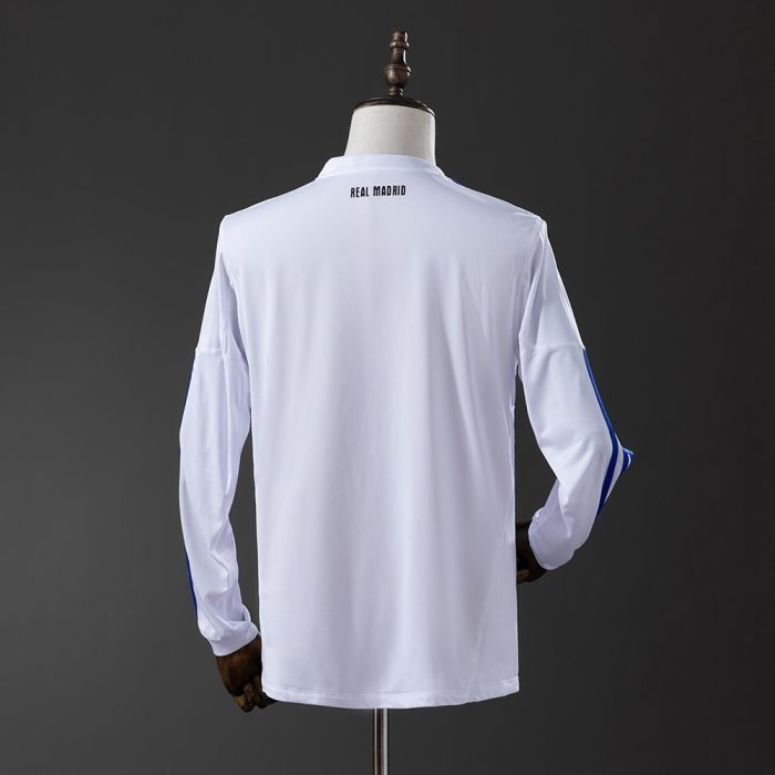 Real Madrid 10/11 Home Long Sleeve Retro Jersey - 图片 8