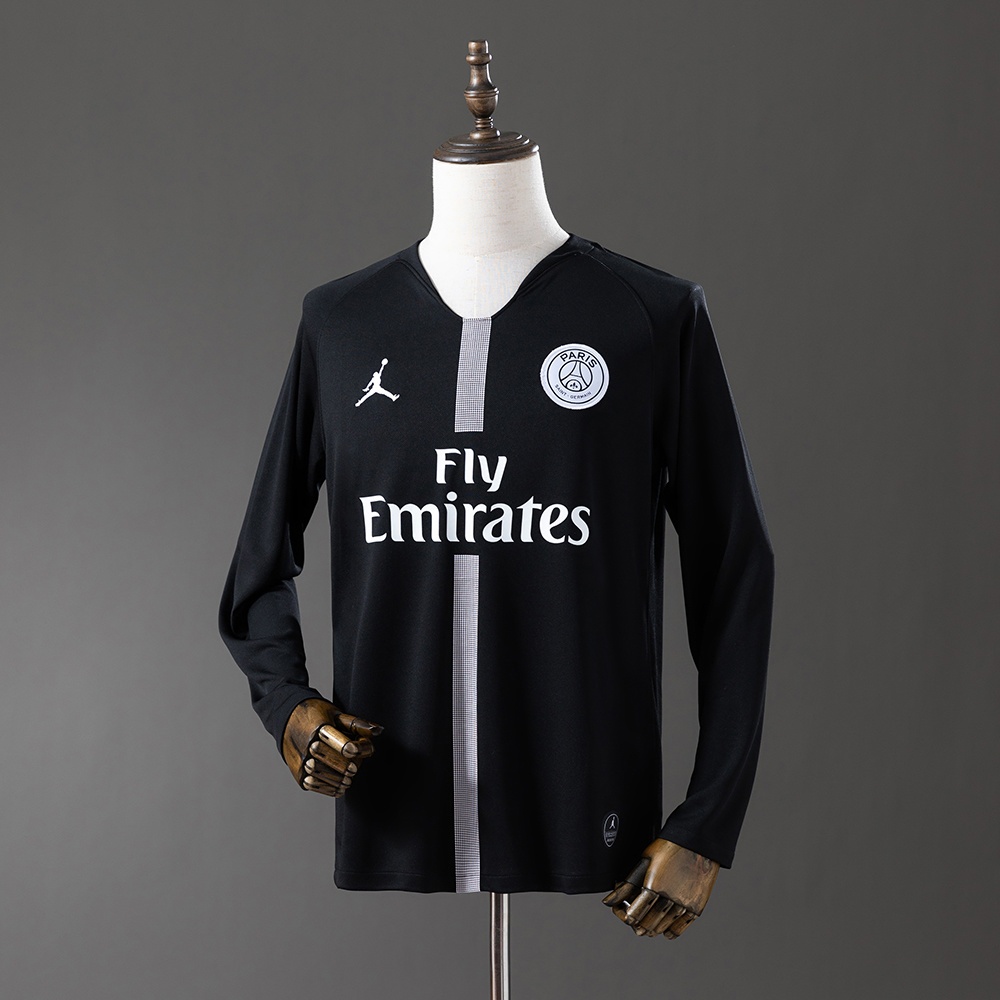 JER-11379_1 PSG 18/19 Third Away Long Sleeve Retro Jersey - 图片 1