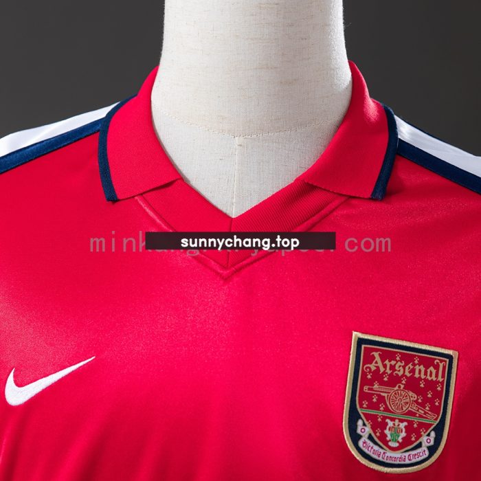 Arsenal 01/02 Home Long Sleeve Retro Jersey - 图片 8