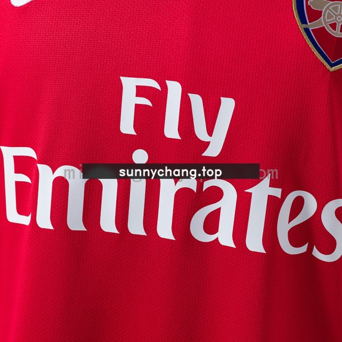 Arsenal 06/07 Home Long Sleeve Retro Jersey - 图片 5