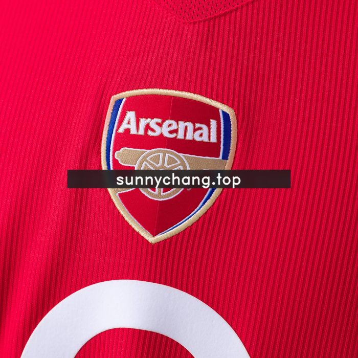 Arsenal 04/05 Home Long Sleeve Retro Jersey - 图片 4
