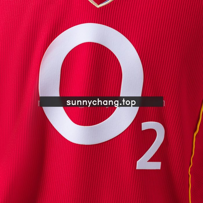 Arsenal 04/05 Home Long Sleeve Retro Jersey - 图片 5