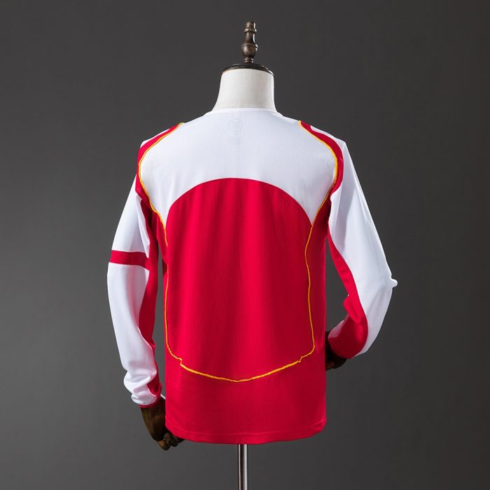 Arsenal 04/05 Home Long Sleeve Retro Jersey - 图片 7