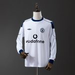 M-U 00/01 Away Long Sleeve Retro Jersey