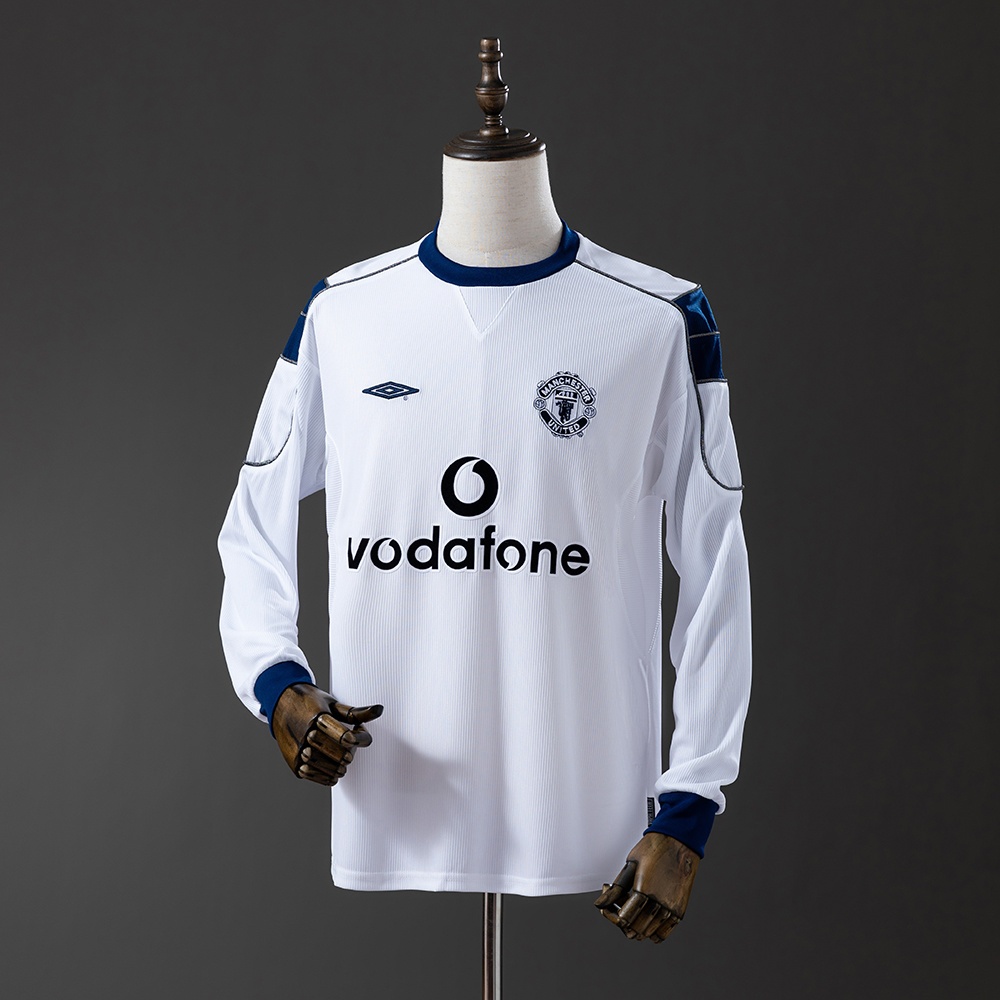 JER-11384_1 M-U 00/01 Away Long Sleeve Retro Jersey - 图片 1