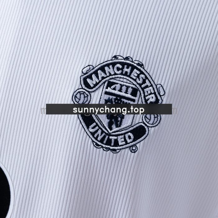 M-U 00/01 Away Long Sleeve Retro Jersey - 图片 4