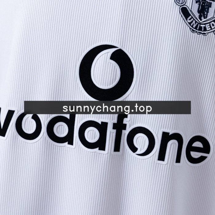 M-U 00/01 Away Long Sleeve Retro Jersey - 图片 5