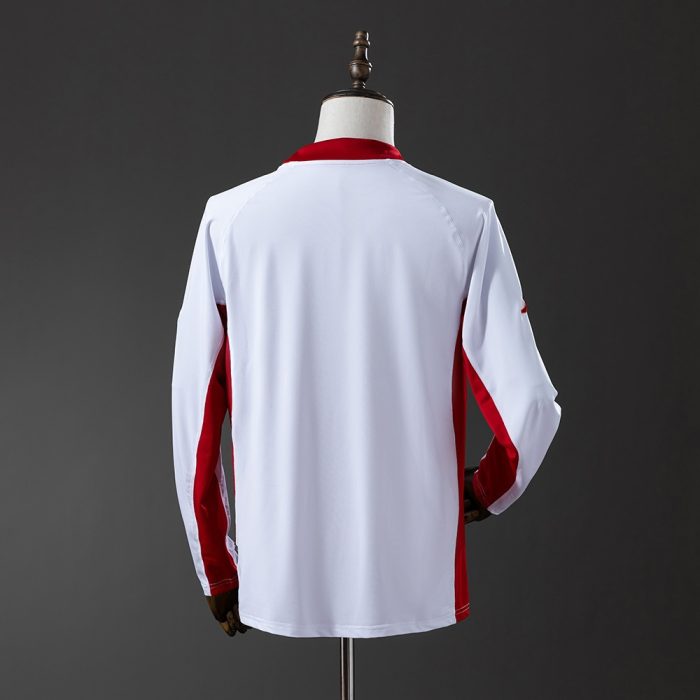 Roma 2001/02 Away Long Sleeve Retro Jersey - 图片 7