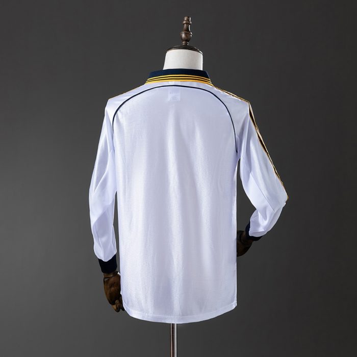 Real Madrid 98/00 Home Long Sleeve Retro Jersey - 图片 7