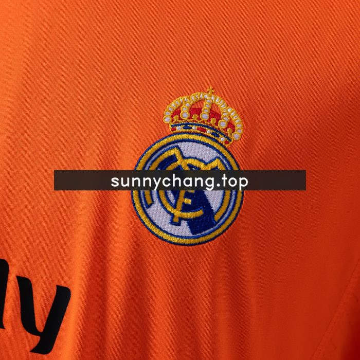 Real Madrid 13/14 Second Away Long Sleeve Retro Jersey - 图片 5