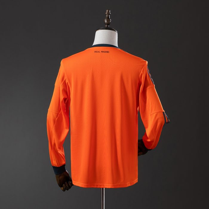 Real Madrid 13/14 Second Away Long Sleeve Retro Jersey - 图片 8