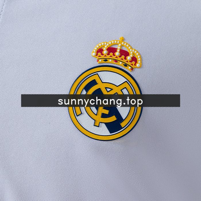 Real Madrid 16/17 Home Long Sleeve Retro Jersey - 图片 5