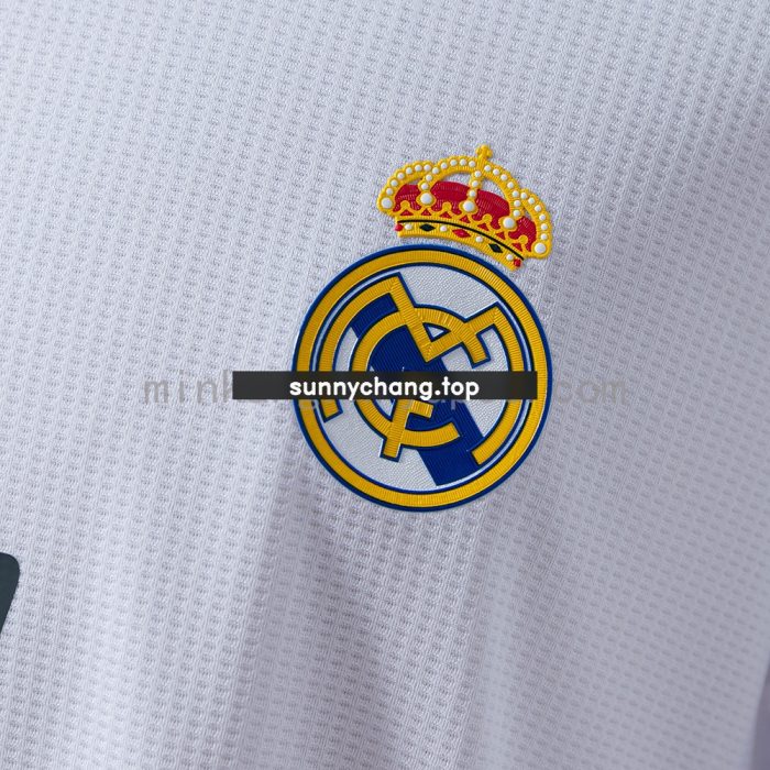 Real Madrid 15/16 Home Long Sleeve Retro Jersey - 图片 5