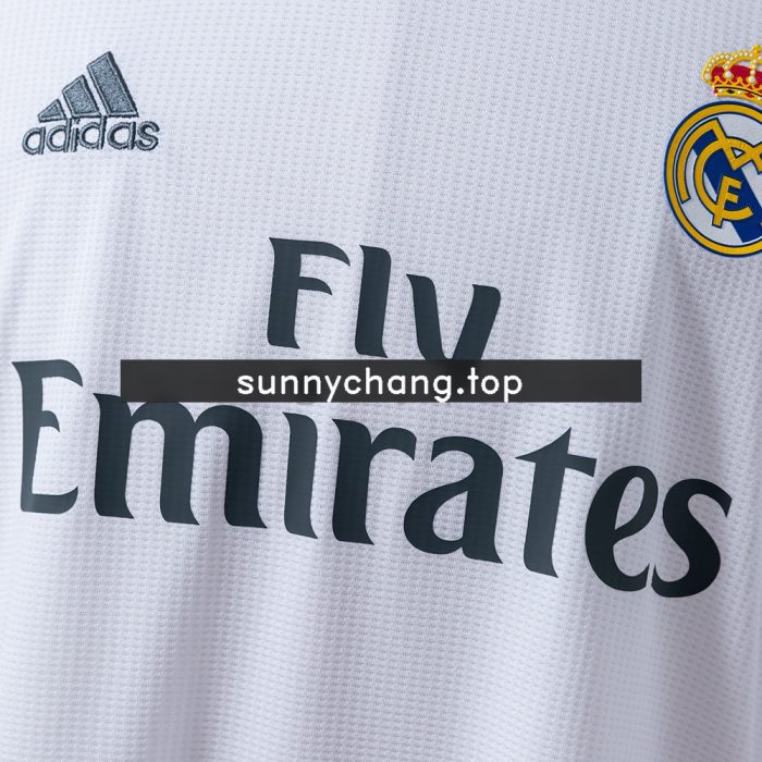 Real Madrid 15/16 Home Long Sleeve Retro Jersey - 图片 6
