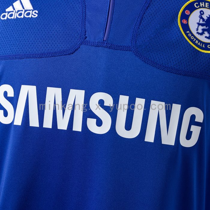 Chelsea 09/10 Home Long Sleeve Retro Jersey - 图片 6