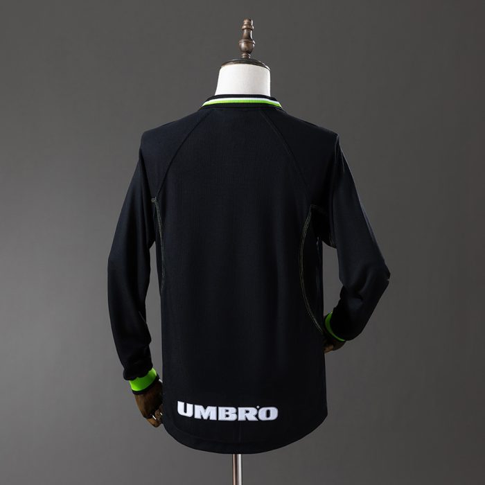 M-U 98/99 2nd Away (Champions League Edition) Long Sleeve Retro Jersey - 图片 7