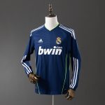Real Madrid 10/11 Away Long Sleeve Retro Jersey