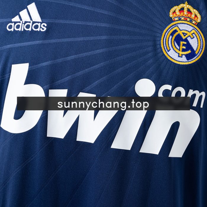 Real Madrid 10/11 Away Long Sleeve Retro Jersey - 图片 6
