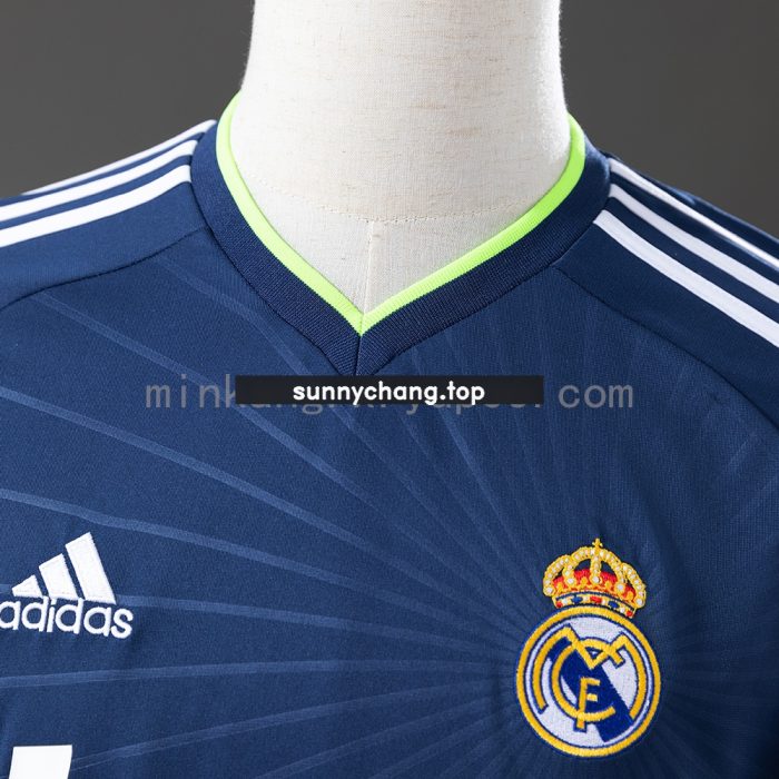 Real Madrid 10/11 Away Long Sleeve Retro Jersey - 图片 7