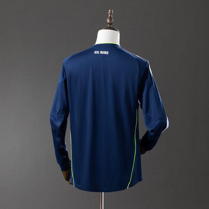 Real Madrid 10/11 Away Long Sleeve Retro Jersey - 图片 8