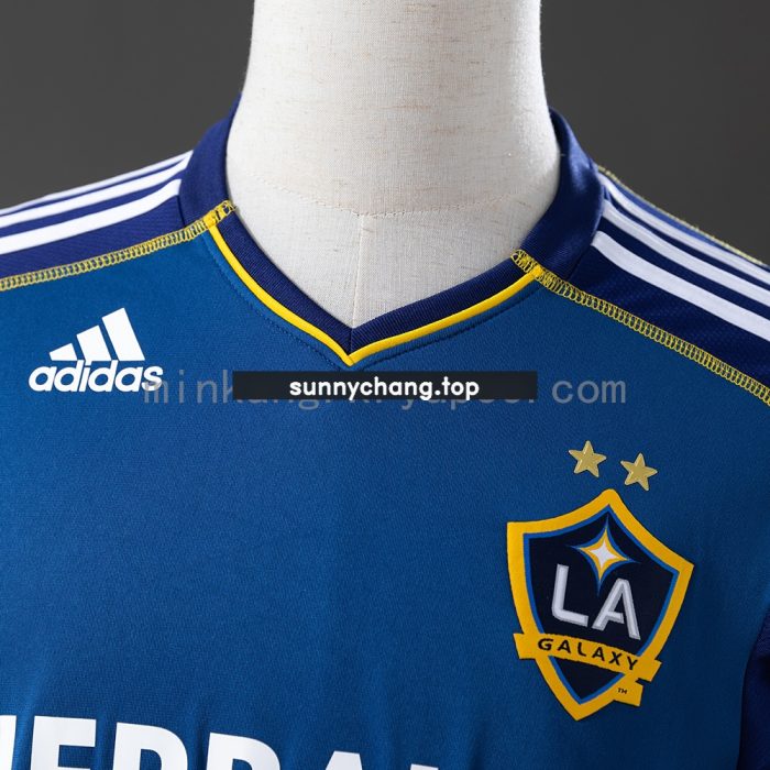 LA Galaxy 11/12 Away Long Sleeve Retro Jersey - 图片 6