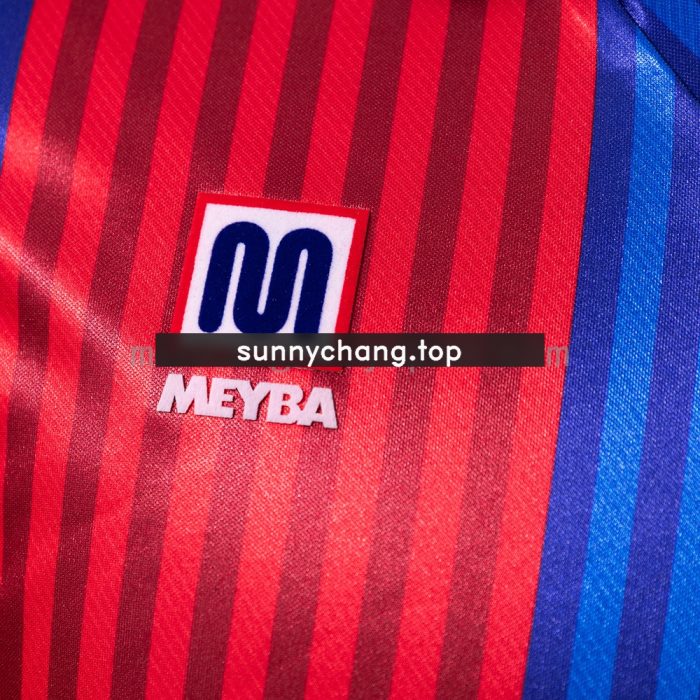 Barcelona 1992 Home Long Sleeve Retro Jersey - 图片 3