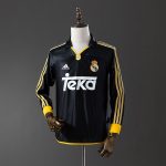 Real Madrid 98/00 Away Long Sleeve Retro Jersey