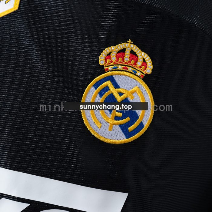 Real Madrid 98/00 Away Long Sleeve Retro Jersey - 图片 5