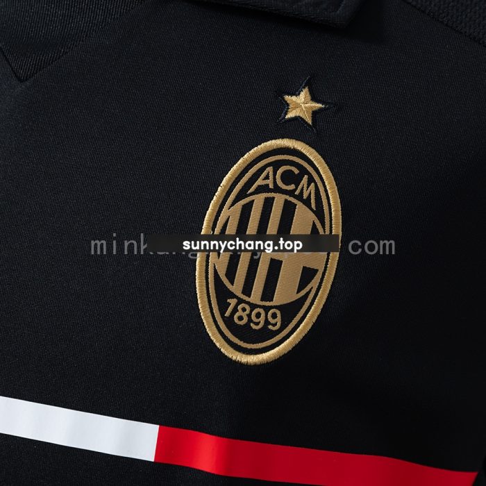 AC Milan 11/12 Away Long Sleeve Retro Jersey - 图片 5