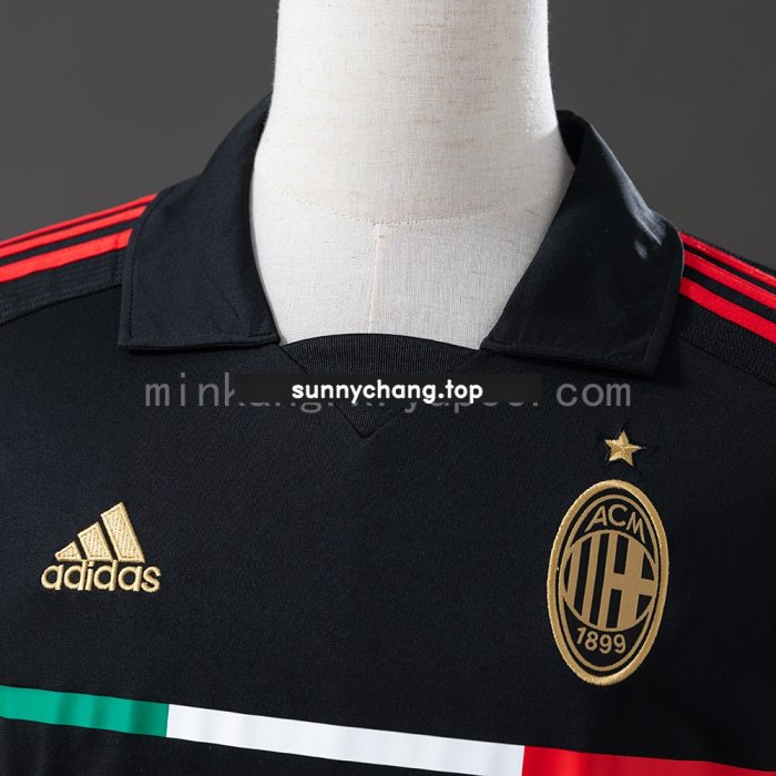 AC Milan 11/12 Away Long Sleeve Retro Jersey - 图片 7