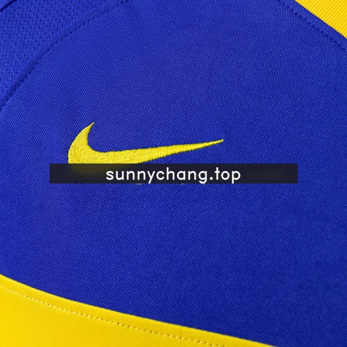 Retro Long Sleeve Boca Juniors 03/04 Home - 图片 4