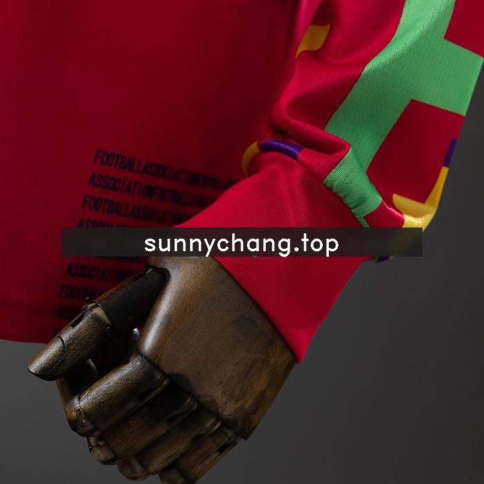 England 1996 Goalkeeper Long Sleeve Retro Jersey - 图片 2