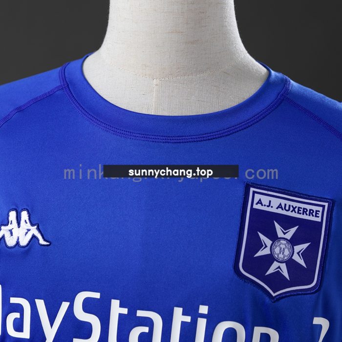 Auxerre 03/04 Away Long Sleeve Retro Jersey - 图片 6