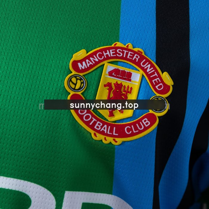 M-U 92/94 Goalkeeper Long Sleeve Retro Jersey - 图片 4