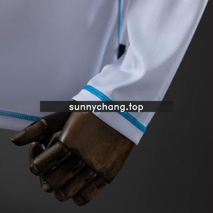 Auxerre 03/04 Home Long Sleeve Retro Jersey - 图片 2