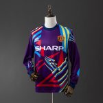 M-U 92/94 Goalkeeper Long Sleeve Retro Jersey